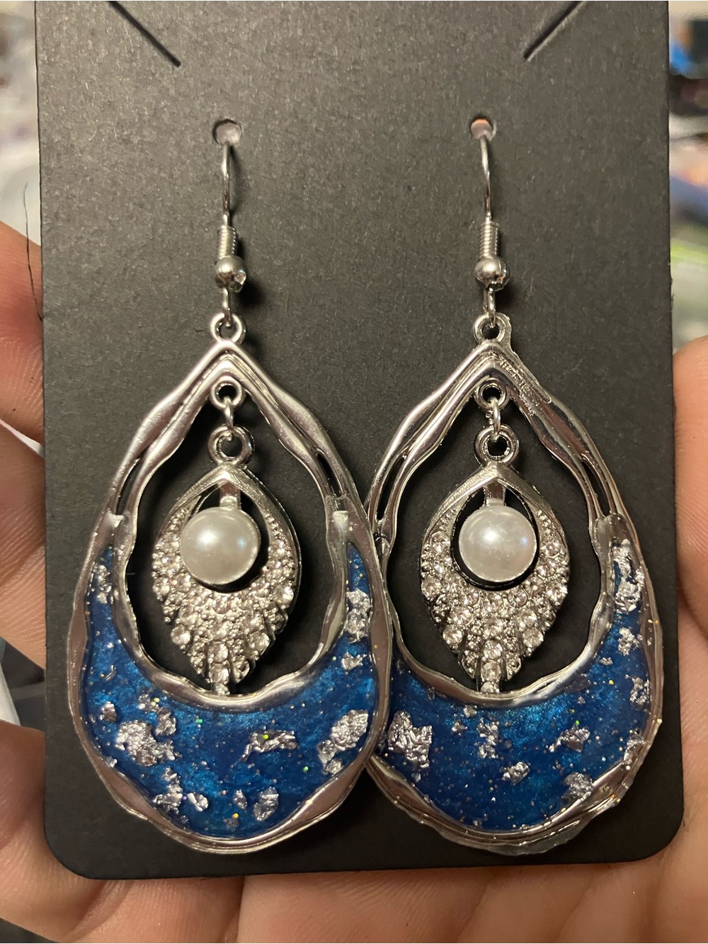 midnight empress earrings